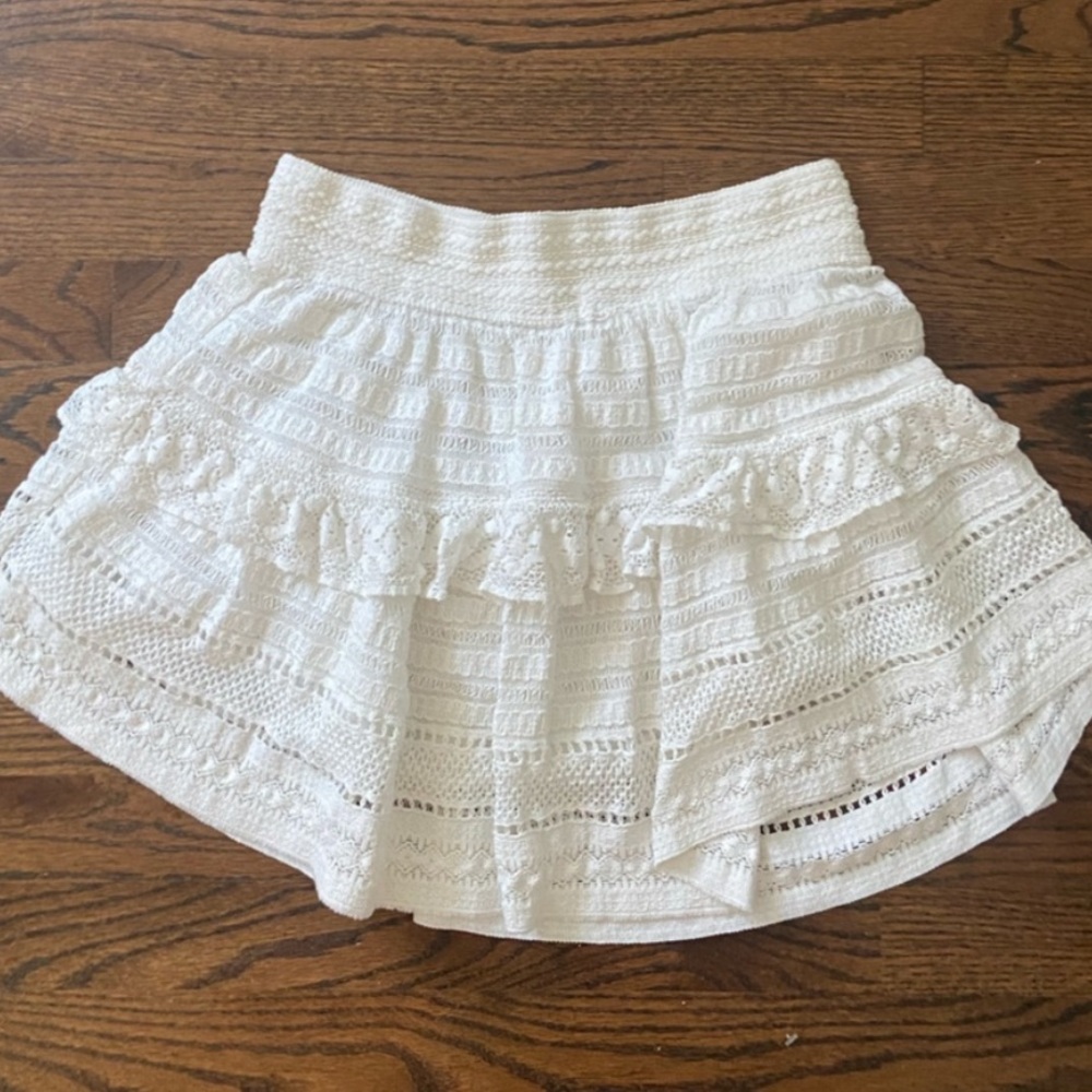 aerie flowy skirt